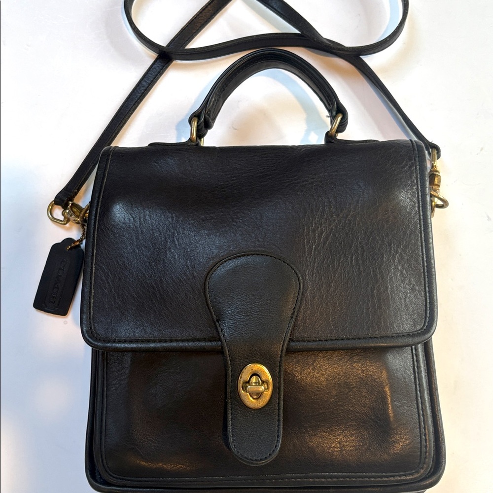 Vintage Coach Y2K Station #5130 Bag with Detachable Shoulder Strap